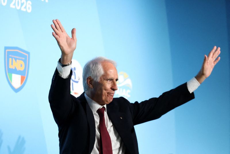 Malago Takes Charge of Italian Football in Bid to Rebuild After Historic World Cup Collapses