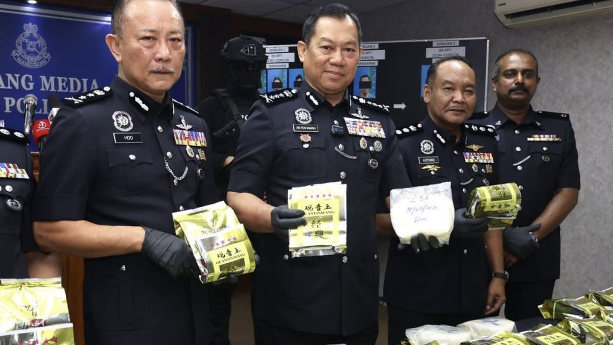 Drug network bust in Johor Bahru nets eight suspects, including teenager