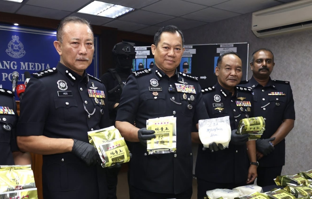 Drug network bust in Johor Bahru nets eight suspects, including teenager