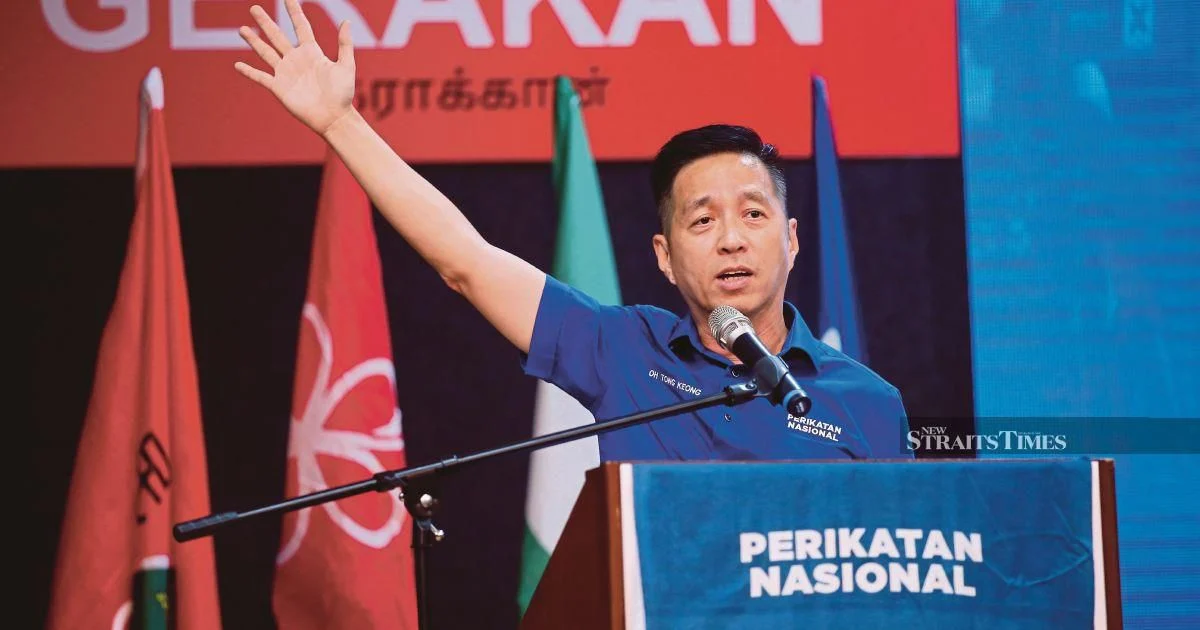 Gerakan Sits Out Johor Election, Throws Weight Behind Perikatan Nasional Partners