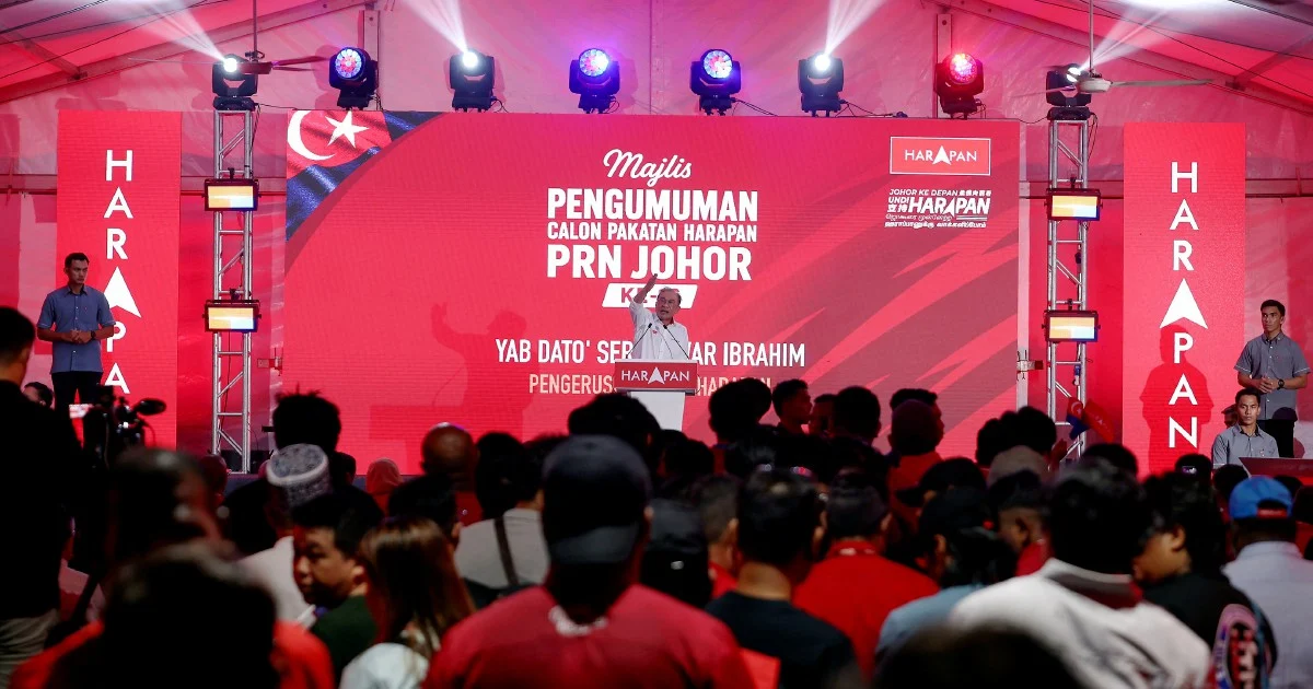 Anwar Calls for Restraint: Johor Election Should Remain a Political Contest Free from Royal Influence