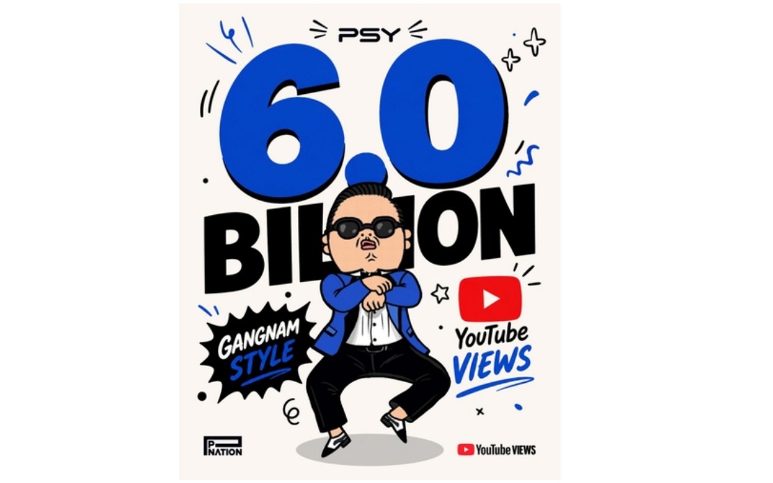 Psy's 'Gangnam Style' Reaches 6 Billion YouTube Views, Cementing K-pop's Global Legacy