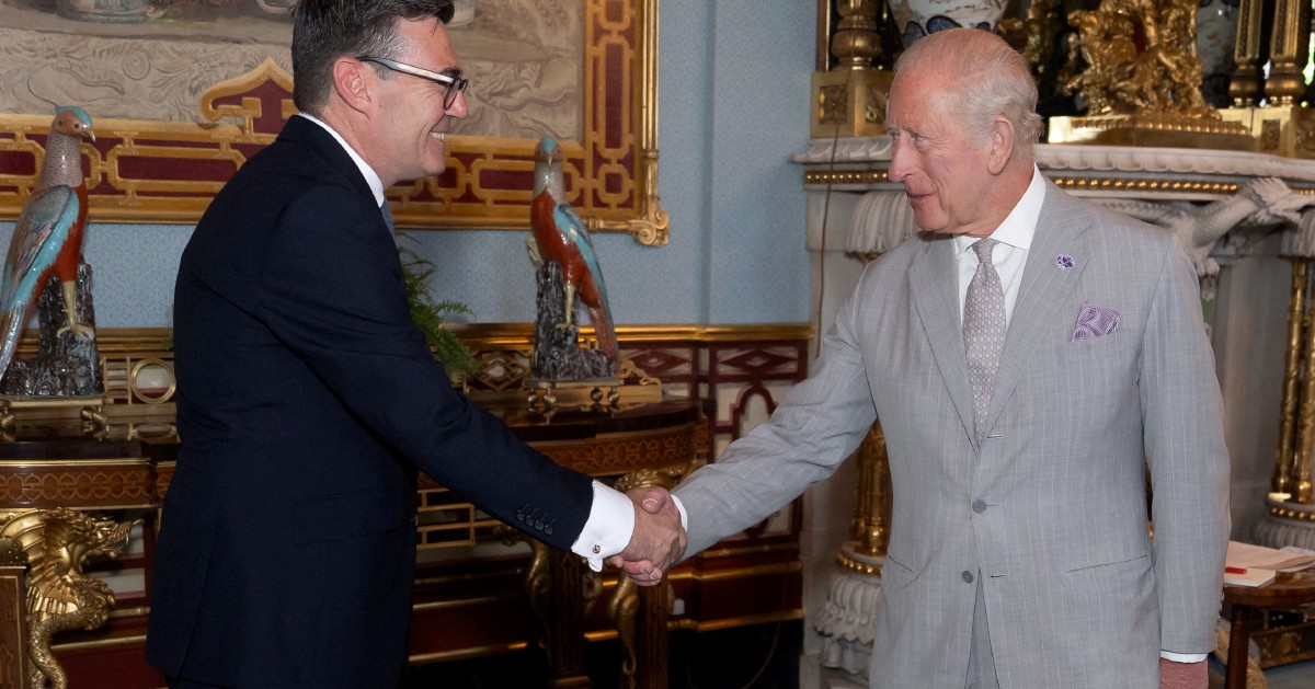 Burnham Becomes New UK Prime Minister After Meeting King Charles III