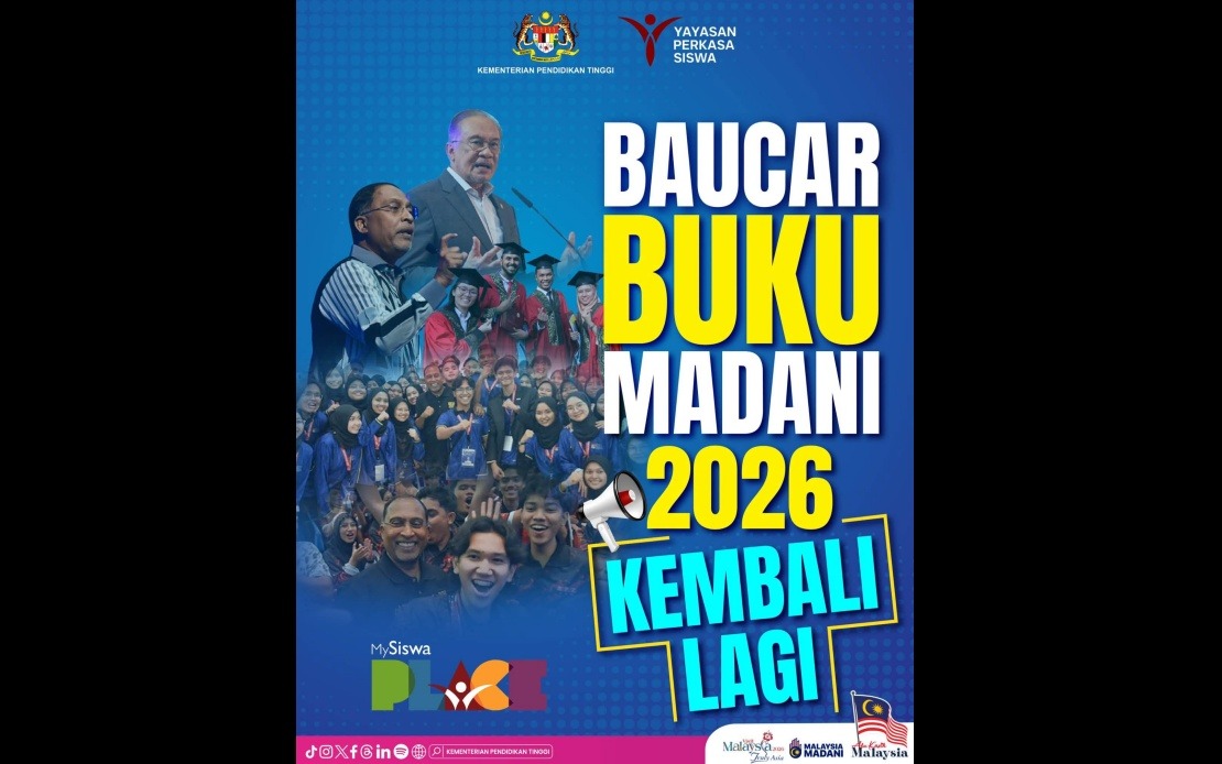 1.18 Million Malaysian University Students to Receive RM100 Book Vouchers From July 15