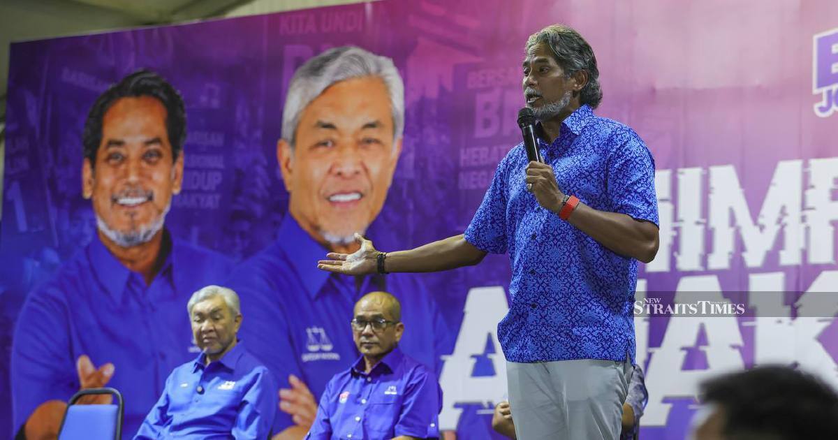Khairy Attacks Pakatan Manifesto as Derivative Ahead of Johor Election