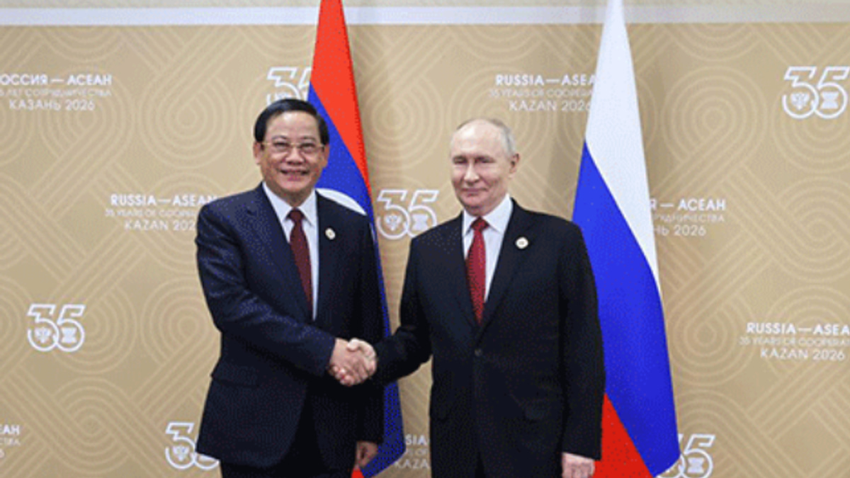 Laos and Russia deepen strategic ties with nuclear energy agreement and expanded cooperation