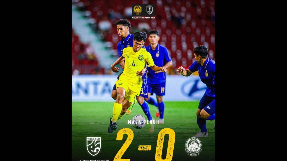 Thailand Ends Malaysia's Perfect Run With 2-0 Victory in ASEAN Cup Group B Showdown