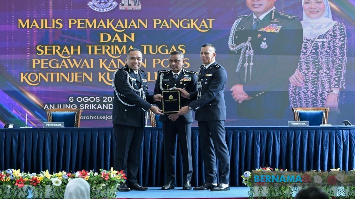 Kuala Lumpur Police Reshuffles Six Senior Leadership Positions