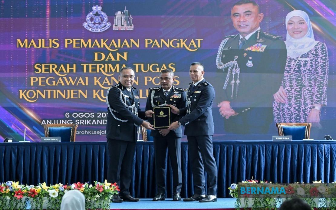 Kuala Lumpur Police Reshuffles Six Senior Leadership Positions