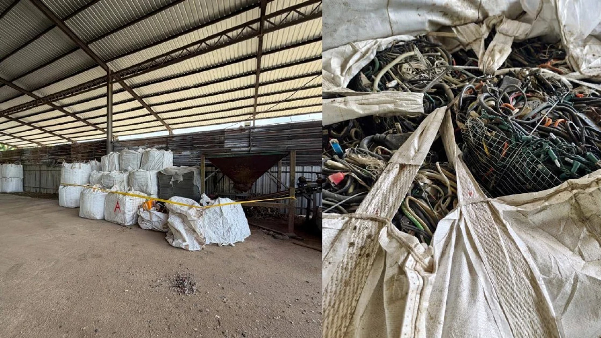 RM3 Million in Illegal E-Waste Seized During Major Bukit Mertajam Raid