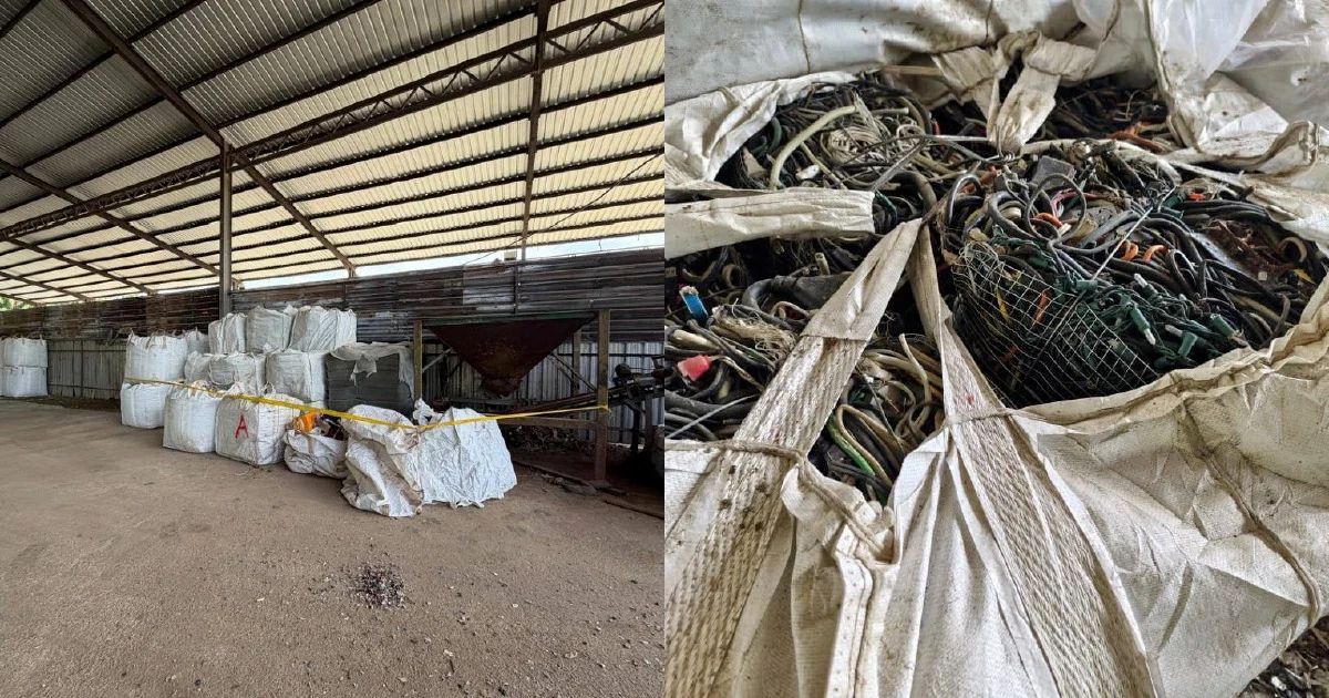 RM3 Million in Illegal E-Waste Seized During Major Bukit Mertajam Raid