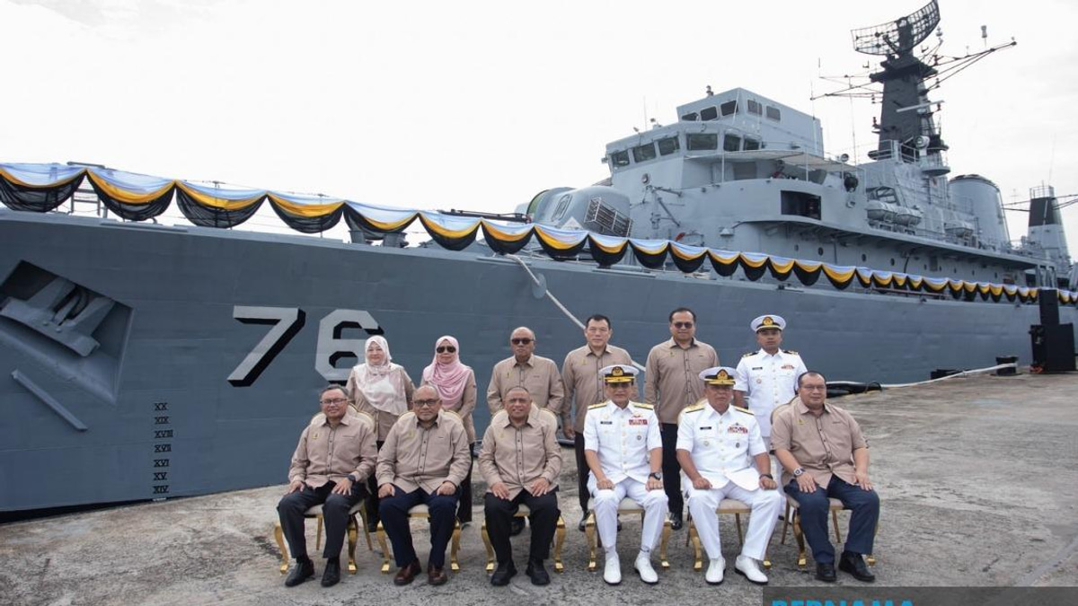 Ex-Hang Tuah Warship Handed to Perak as State Prepares Maritime Heritage Museum