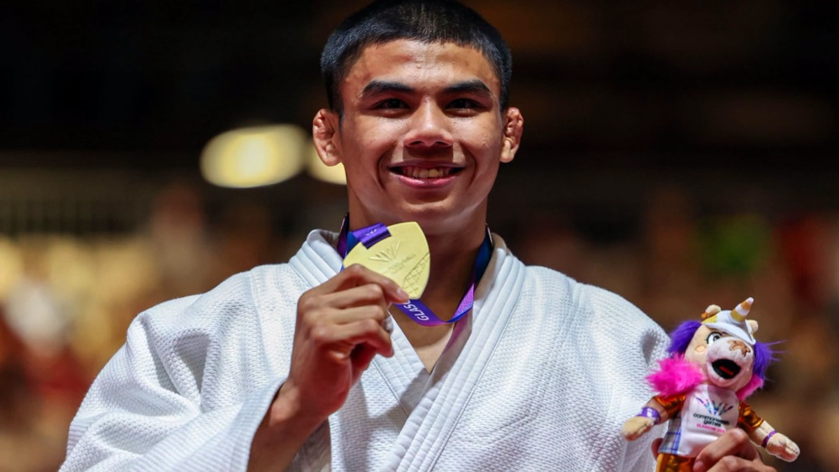 PM Anwar Hails Amir Daniel's Historic Judo Gold at Glasgow Commonwealth Games