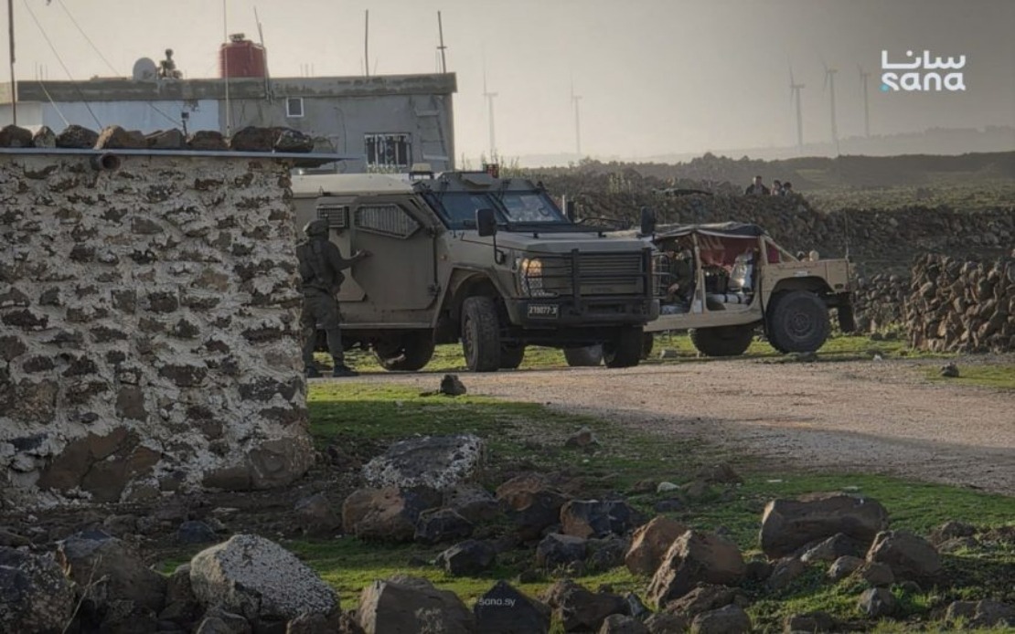 Israeli Military Vehicles Enter Syria's Quneitra Province