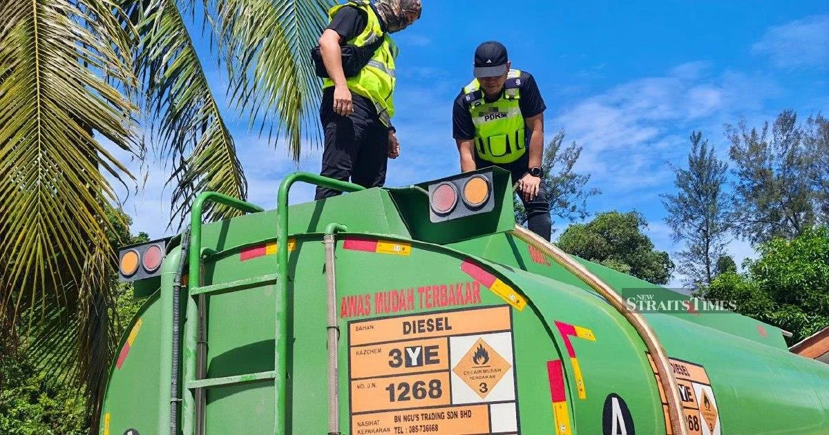 Police dismantle clandestine diesel operation in Miri, arrest four
