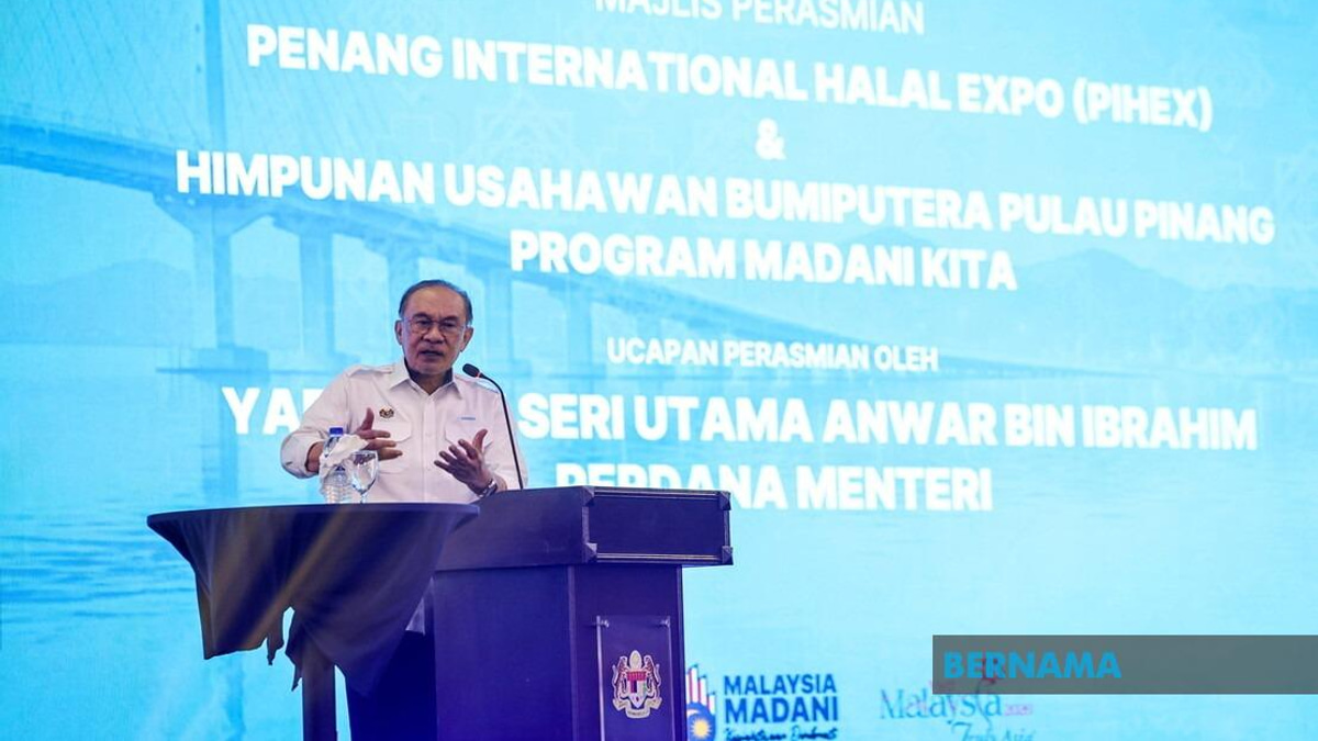 Penang Poised to Lead Bumiputera Economic Growth, PM Anwar Says
