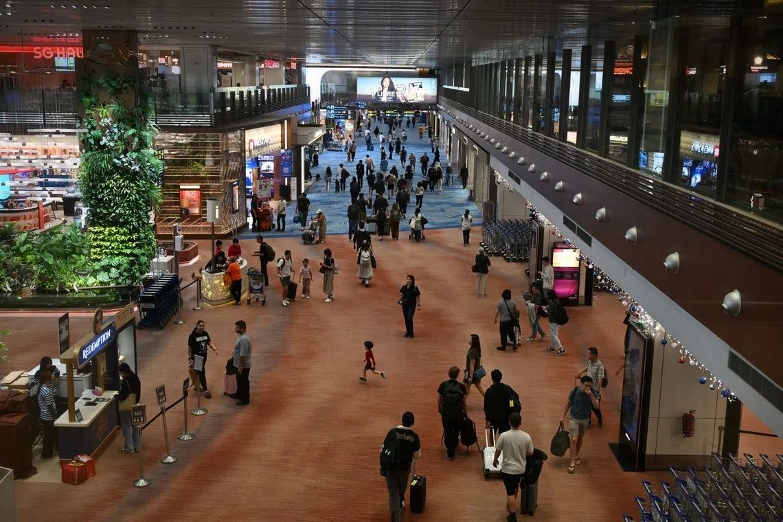 Two foreign nationals arrested for perfume thefts at Singapore's Changi Airport