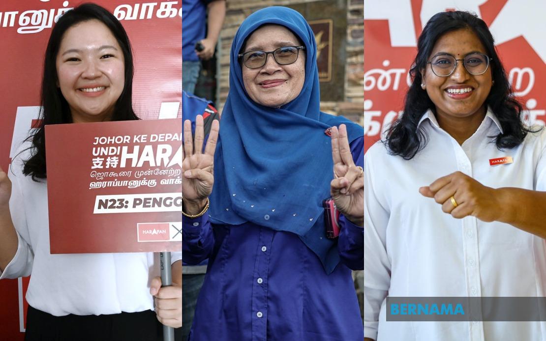 Women Make Modest Gains in Johor State Election, Ten of 34 Candidates Secure Seats