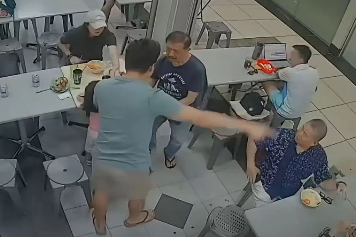 Singapore Police Investigate Incident After Elderly Man Pushed for Patting Child's Head