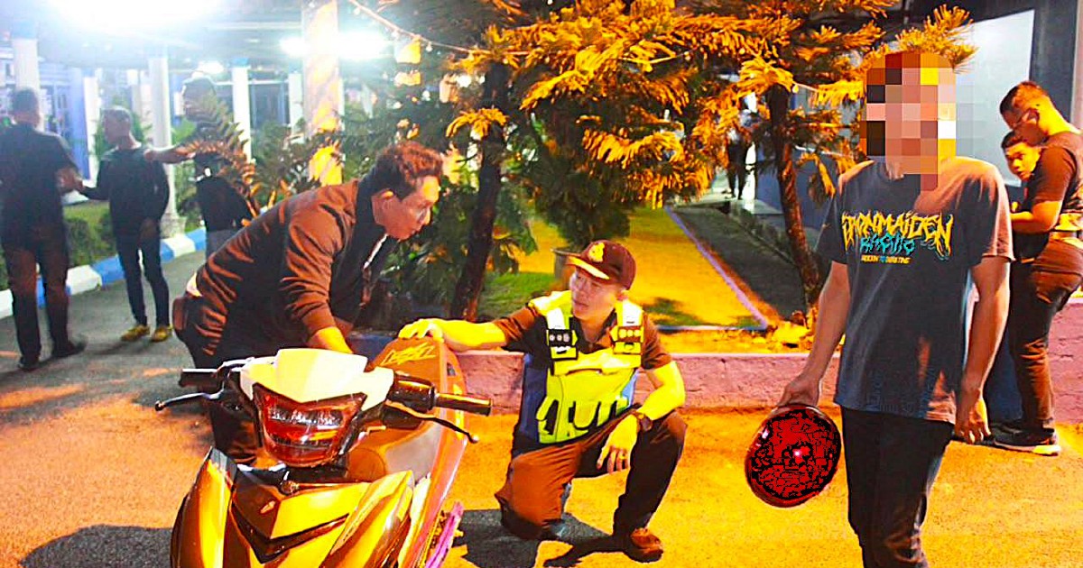 Klang Police Seize Seven Motorcycles in Crackdown on Illegal Street Racing