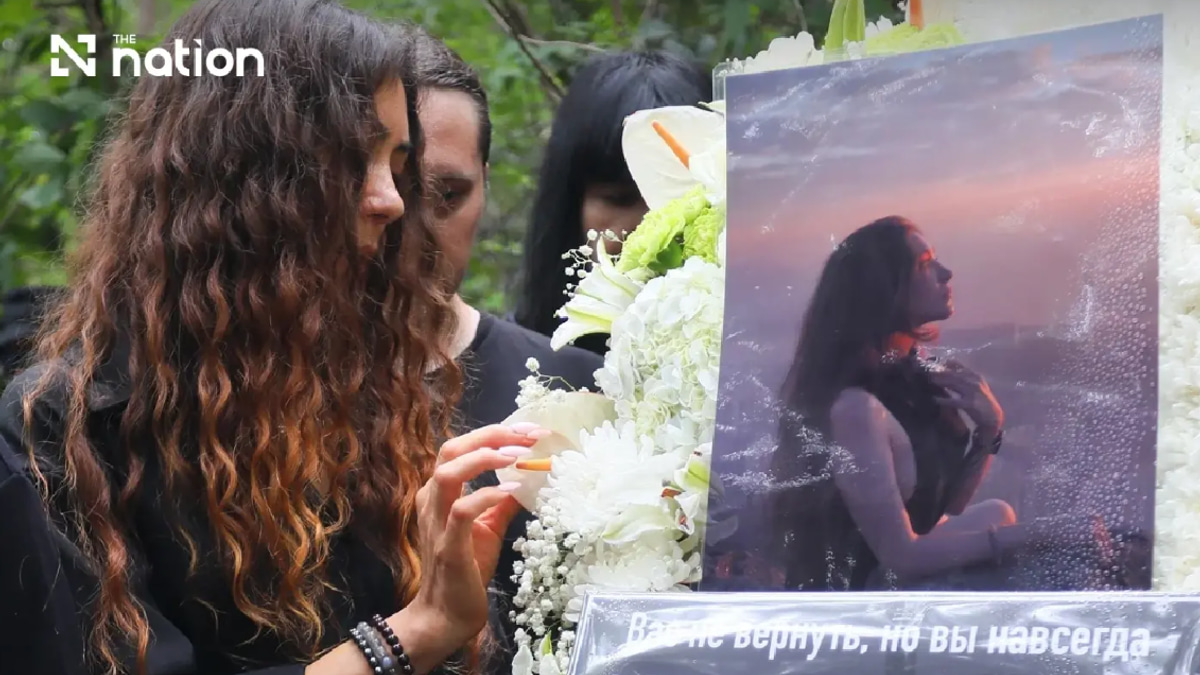 Russian siblings' mother expresses gratitude to Thailand at Chon Buri memorial service