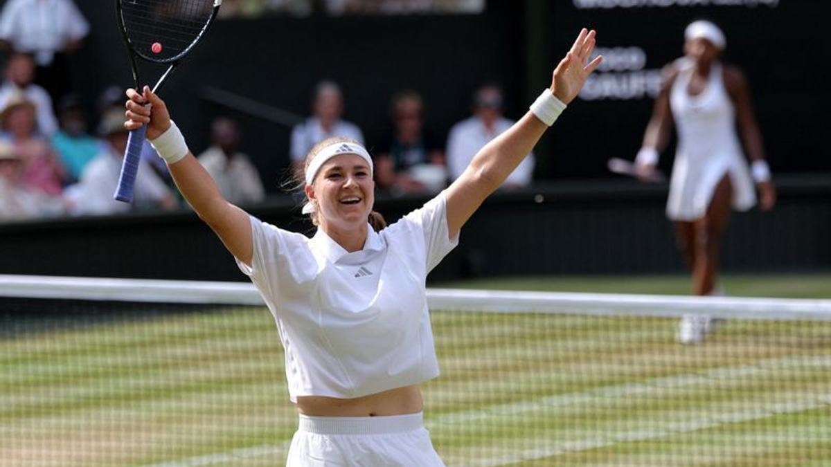Muchova stuns Gauff in Wimbledon semi-final thriller to reach first Grand Slam final