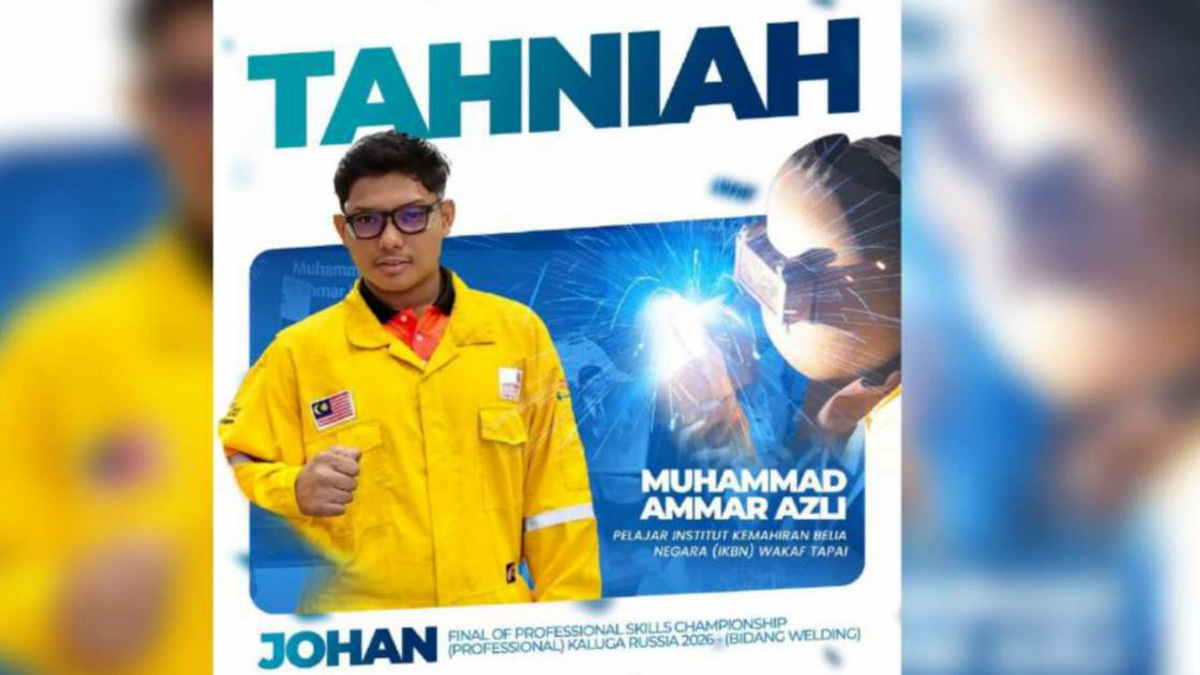Ahmad Zahid hails vocational student's welding triumph at Russian championship