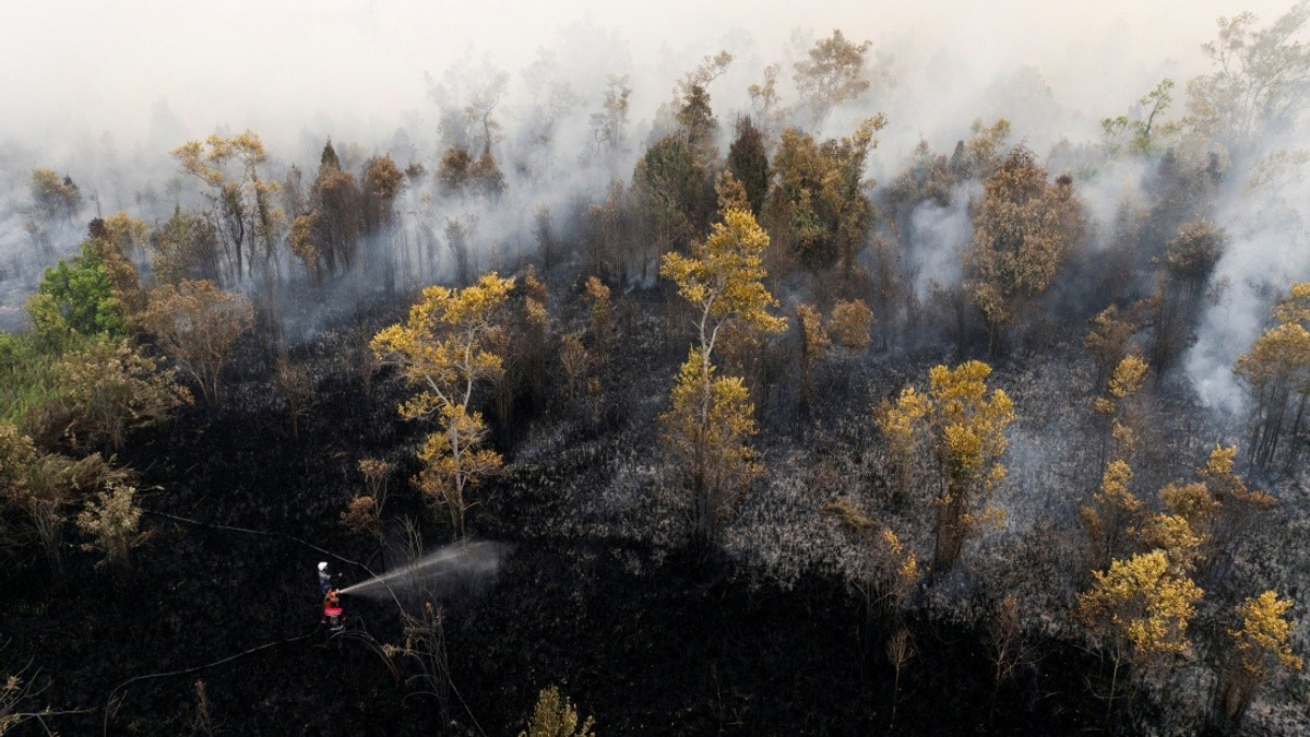 Haze Forces Complete Flight Shutdown at Singkawang Airport in Indonesian Borneo
