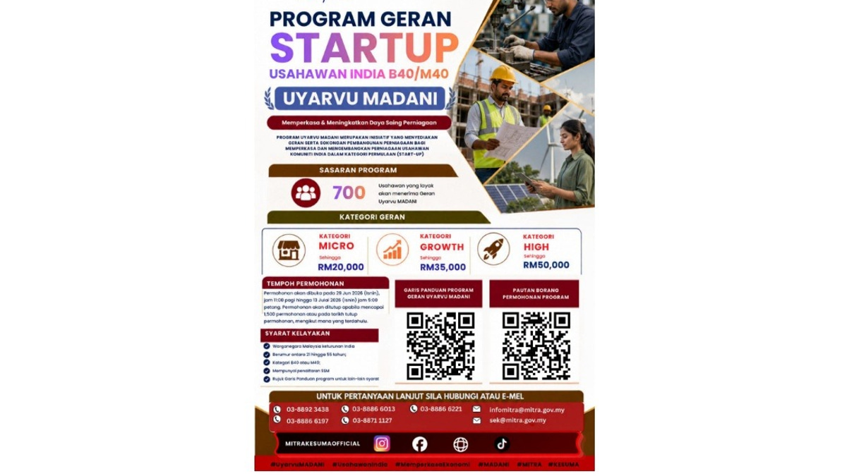 Applications Now Open for Uyarvu MADANI Startup Grant Supporting Indian Entrepreneurs