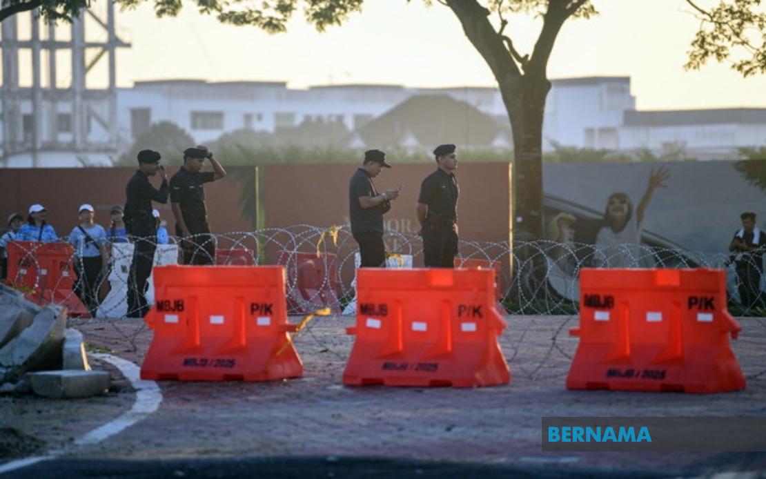 Johor state election nomination day proceeds smoothly under clear skies