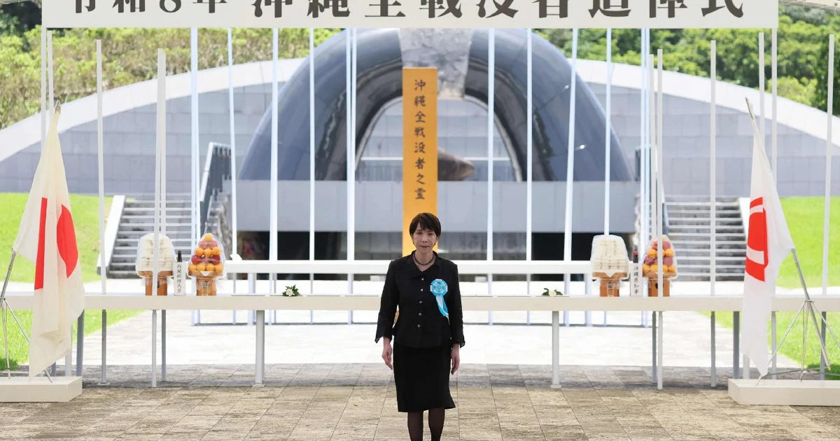 Japan's New PM Faces Protest Over Military Expansion at WWII Memorial