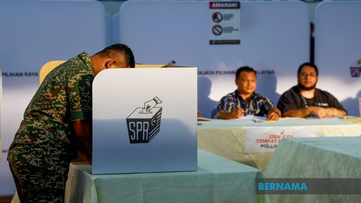 Over 14% of Early Voters Cast Ballots in Negeri Sembilan State Election by Mid-Morning