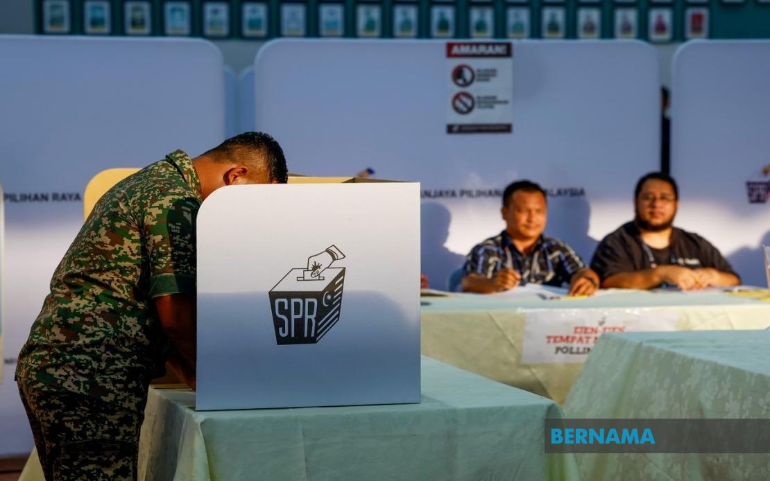 Over 14% of Early Voters Cast Ballots in Negeri Sembilan State Election by Mid-Morning