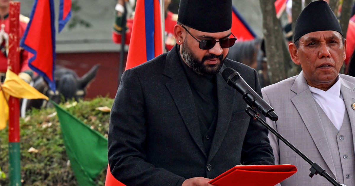 Nepal PM granted permission to wear signature sunglasses in parliament due to medical condition