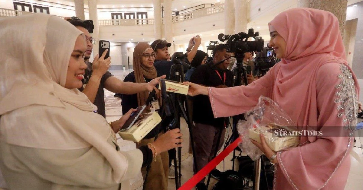 Syed Saddiq Hosts Media, Backers to Breakfast Spread Outside Federal Court