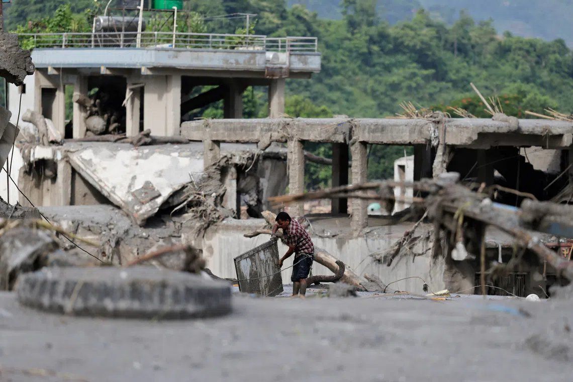 Nepal and China brace for fresh disaster as glacier-collapse flood leaves secondary dangers unresolved