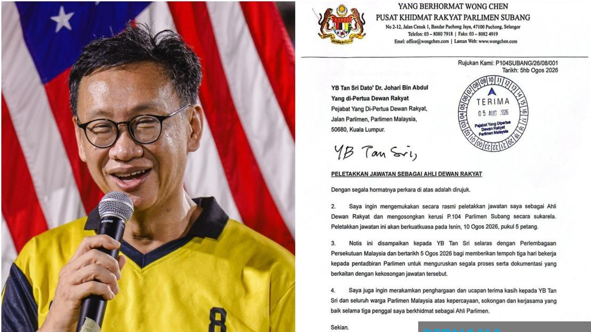 Wong Chen Steps Down as Subang MP After Three Terms in Parliament