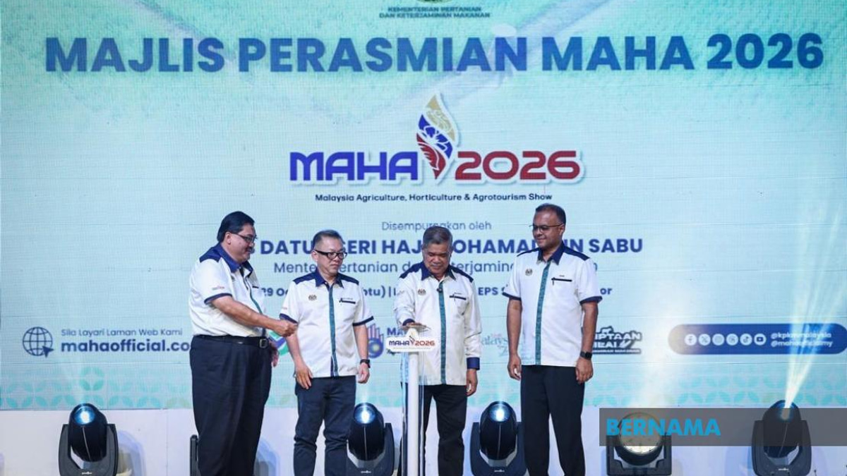 MAHA 2026 to Spearhead Sustainable Agriculture Drive, Says Mohamad Sabu