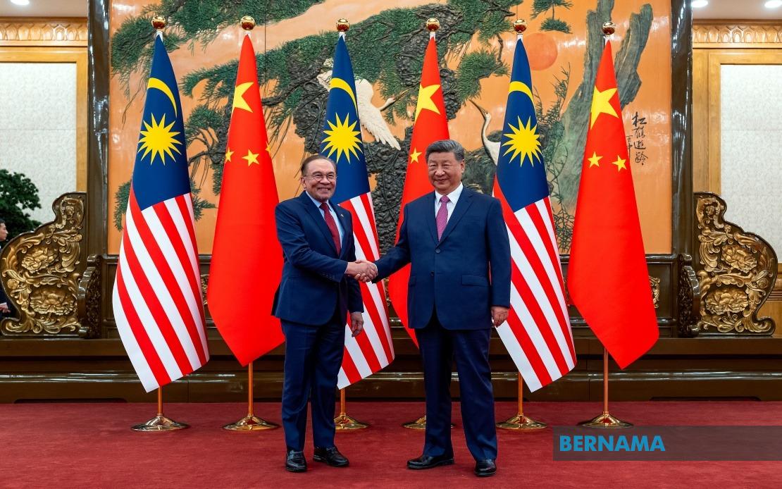 Anwar Extends Warm Greetings to Xi Jinping on Communist Party's 105th Anniversary