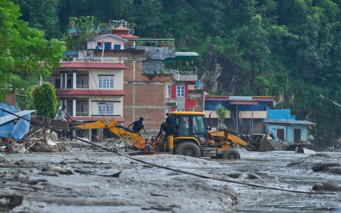 Over 680 Missing as Flash Floods and Landslides Devastate Nepal-China Border