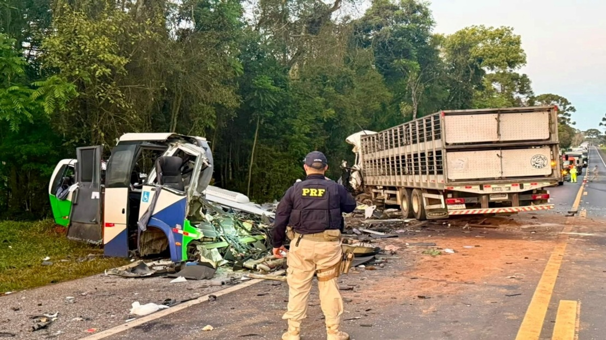 23 Dead in Head-On Collision Between Medical Transport Bus and Lorry in Southern Brazil