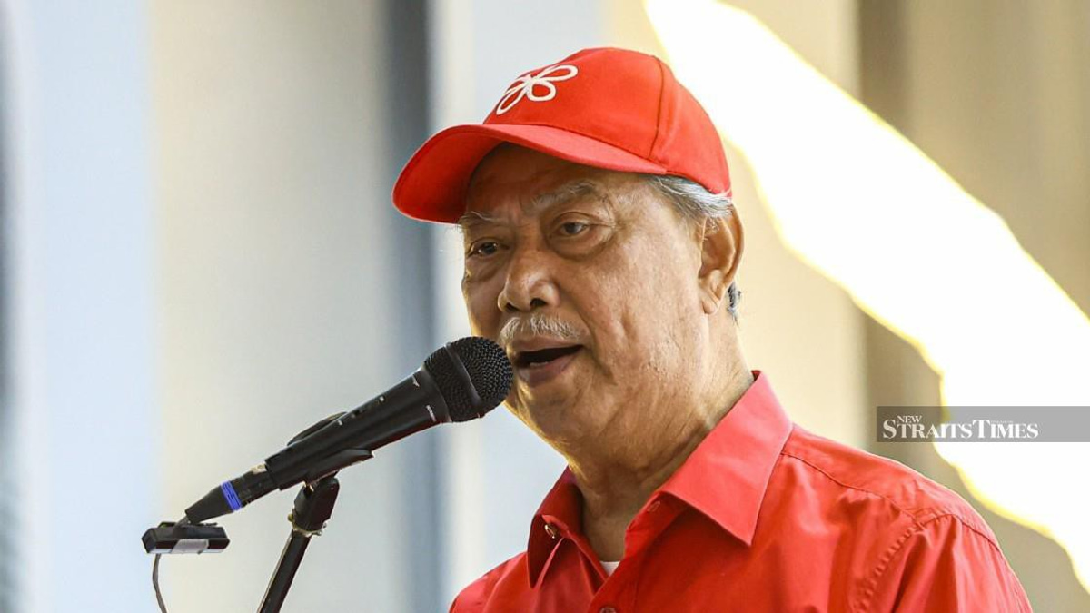 Muhyiddin Breaks Silence on Bersatu Leadership Crisis, Claims Removal Plot