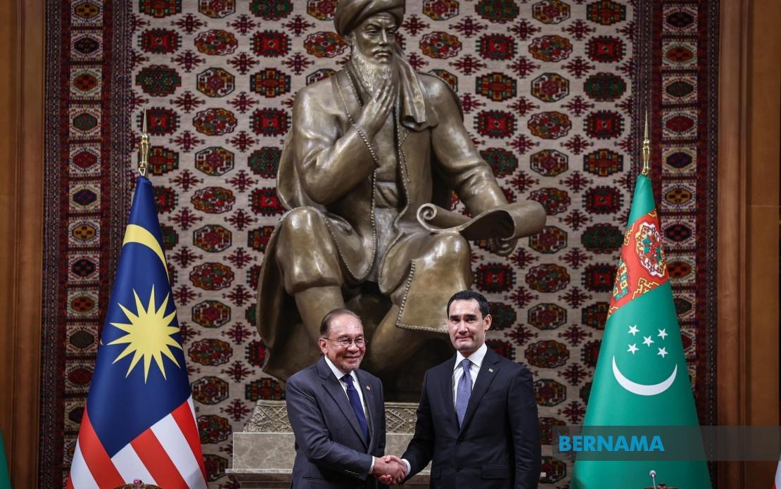 Malaysia, Turkmenistan Forge Structured Partnership Under Anwar's Vision