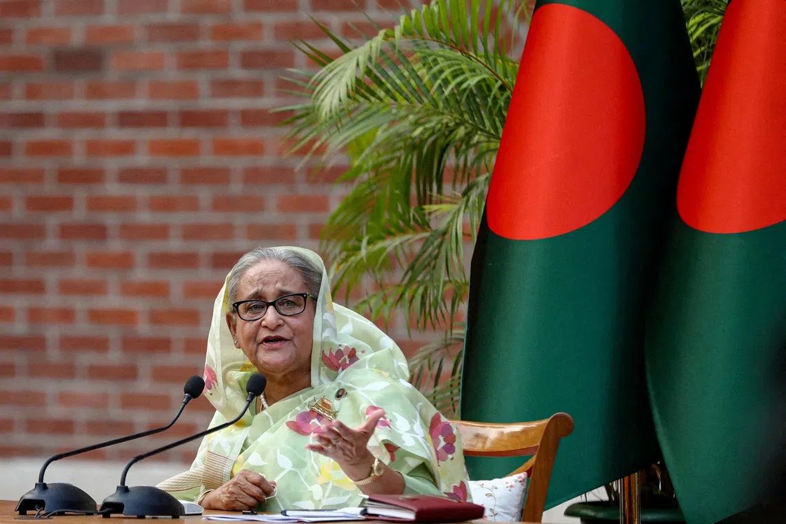 Bangladesh Presses India Over Hasina's New Delhi Speech Plans