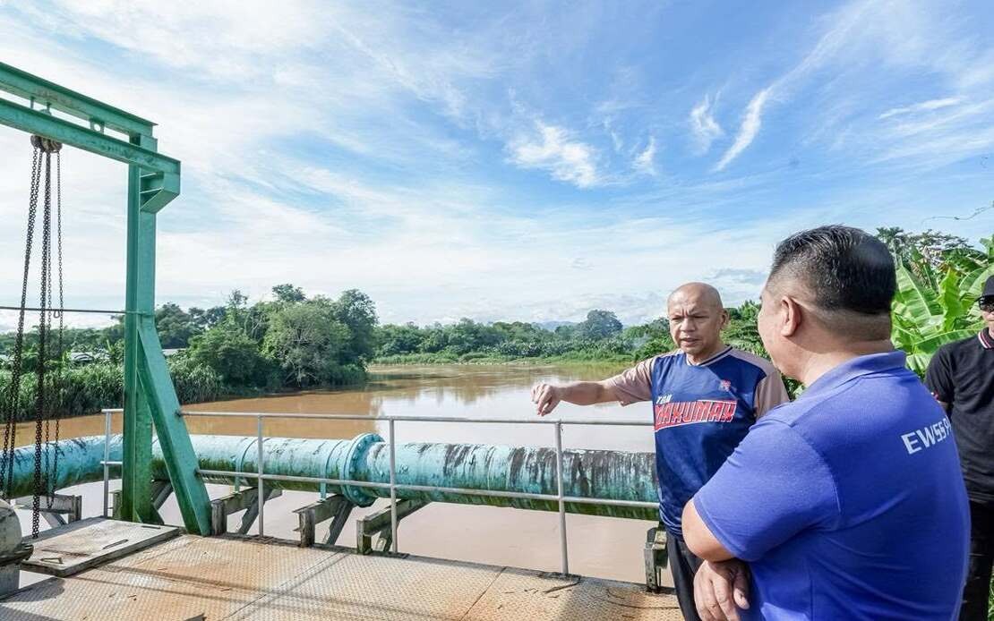 Armizan Reviews Water Infrastructure Projects in Papar District Amid Supply Challenges