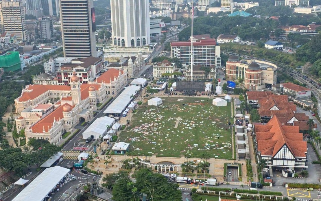 Hannah Yeoh Commends DBKL's Swift Cleanup After World Cup Screening, Calls For Collective Civic Responsibility