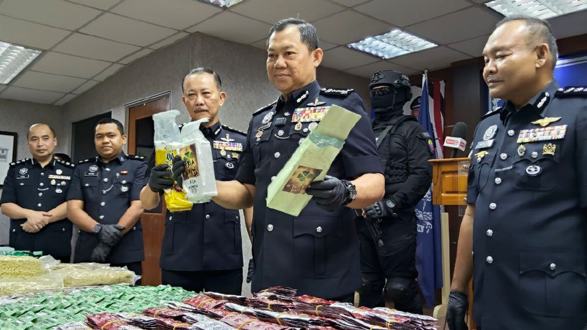 Police smash drug ring with RM8.49mil seizure at Masai apartment