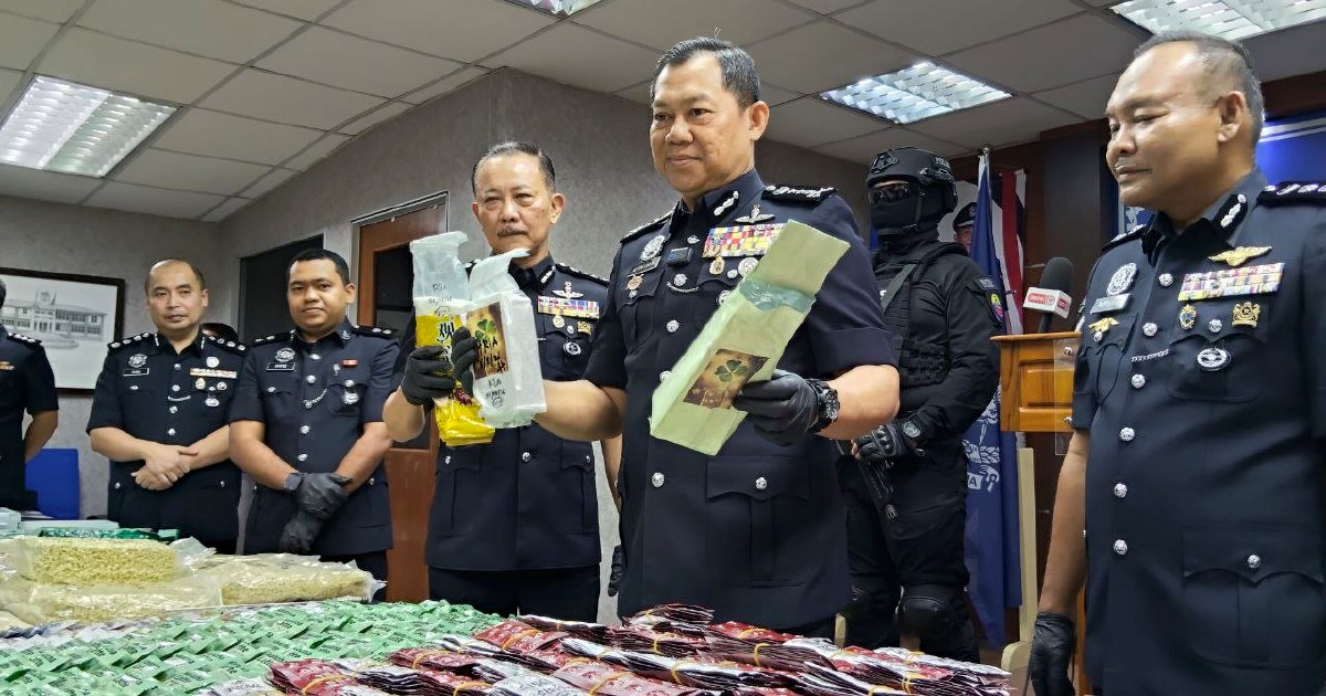 Police smash drug ring with RM8.49mil seizure at Masai apartment