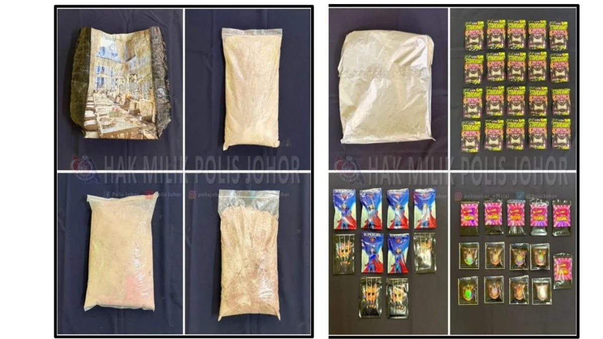 Drug Syndicate Dismantled: Couple Arrested in RM3.59mil Johor Bust