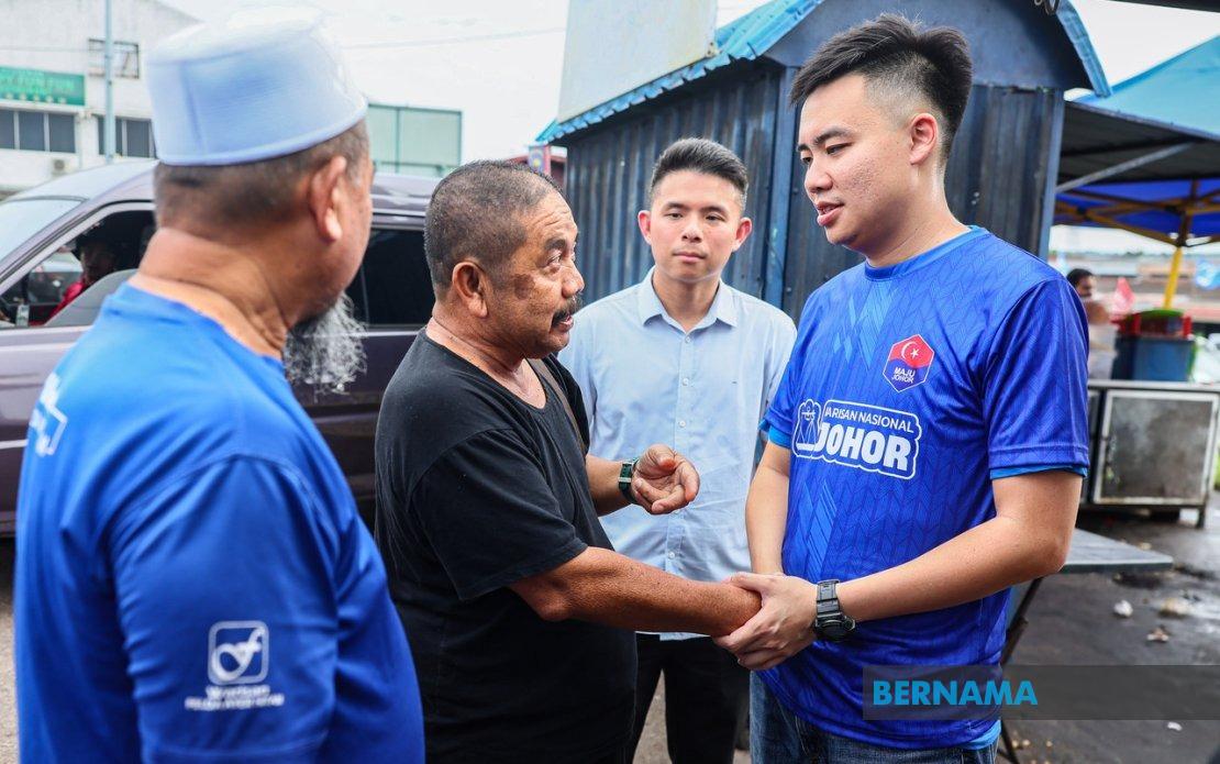 Yap Zhi Peng Targets Economic Revival and Youth Employment in Mengkibol Campaign